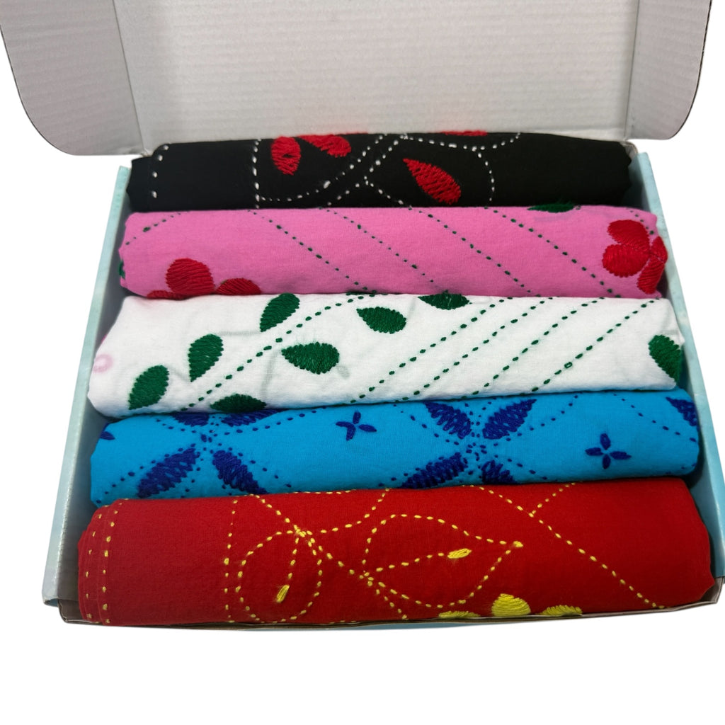 Hand-Embroidered Baby quilt Nokshi Khanta 35×28 Inches, 100% Cotton” vintage style inspired